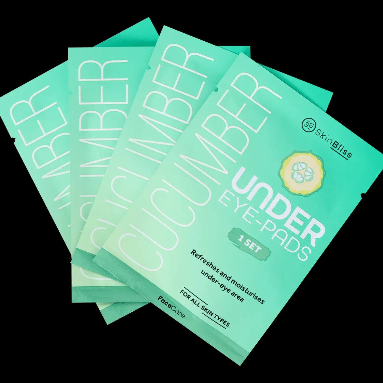 Skin Bliss komkommer oogmaskers