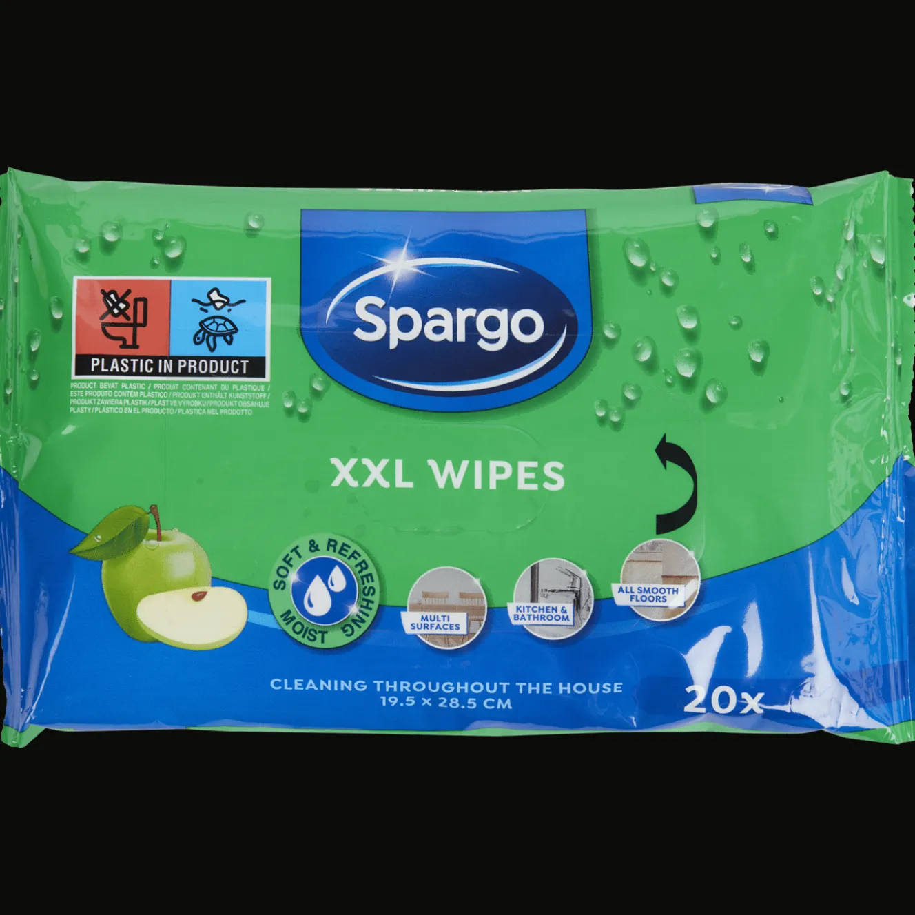 Spargo vochtige schoonmaakdoekjes XXL