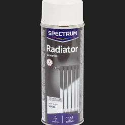 Spectrum hoogglans radiator spuitverf wit