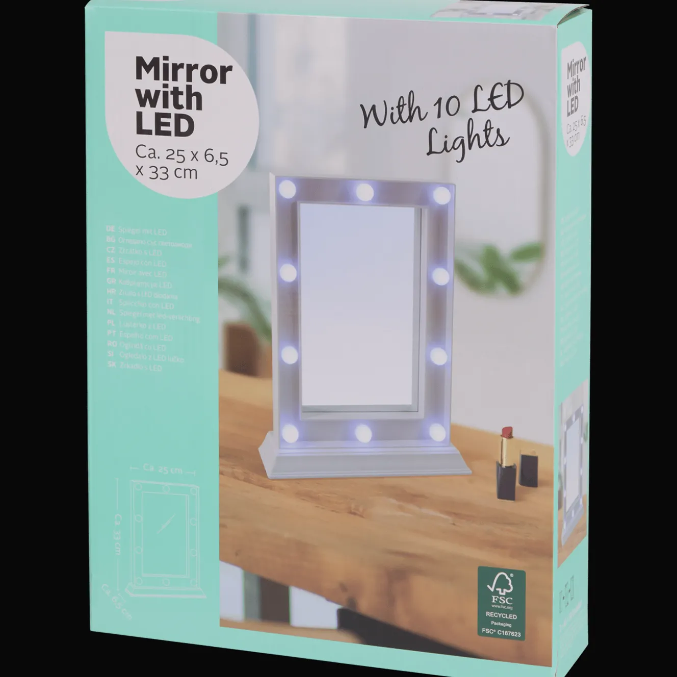 Spiegel met ledverlichting