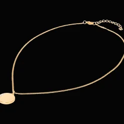 Stalen ketting met Swarovski-kristallen