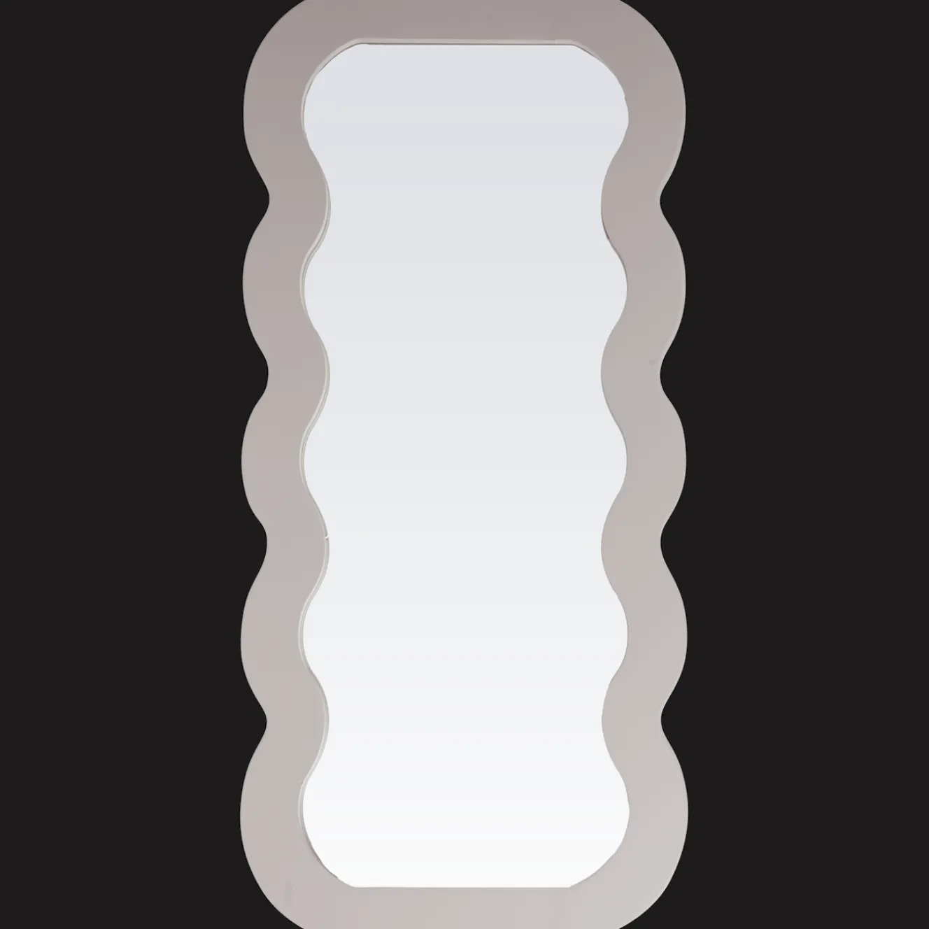 Studio Home golvende houten spiegel