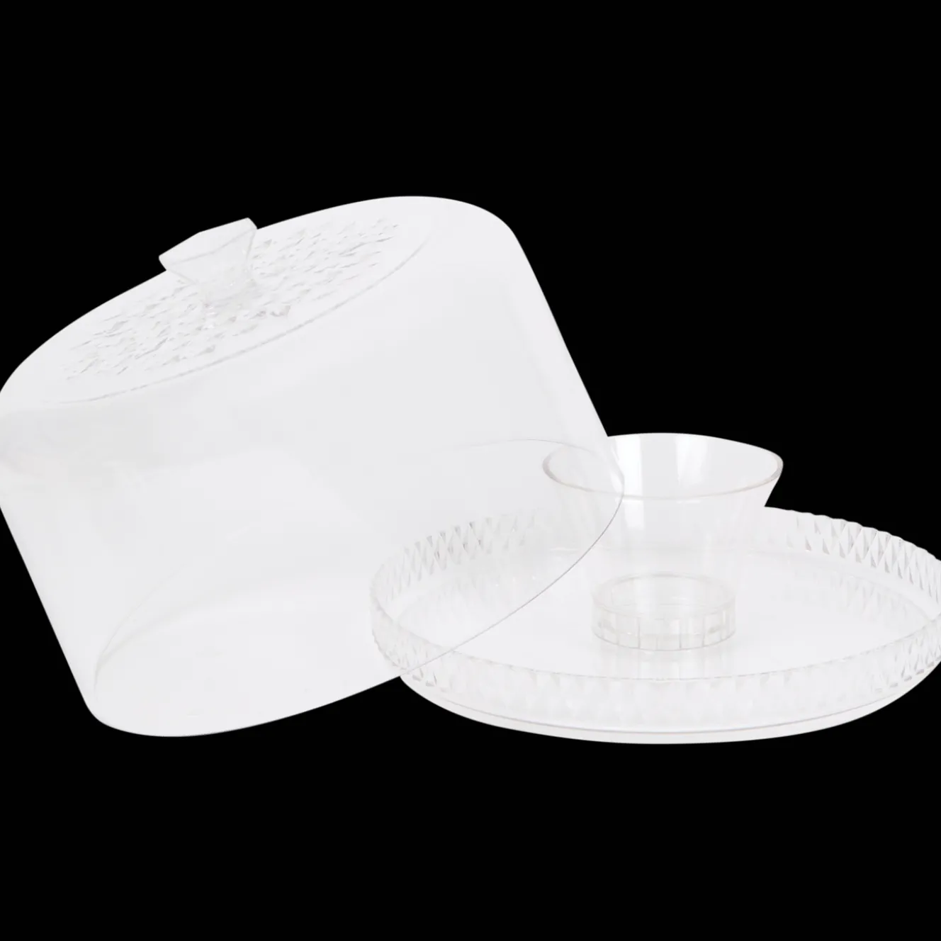 Taartplateau met stolp