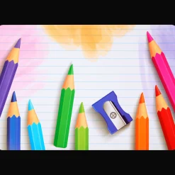 Teken- en knutselplacemat