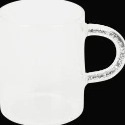 Theeglas met glitter