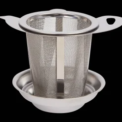 Theezeef met houder