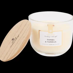 Treewick geurkaars met houtlont