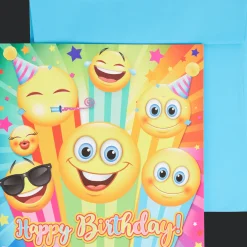 Verjaardagskaart met licht en geluid