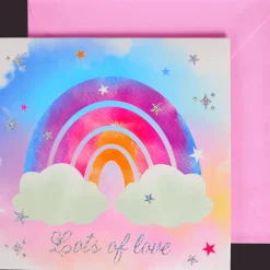 Wenskaart met muziek en licht