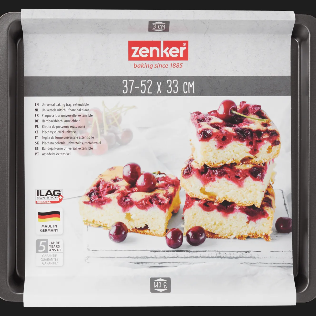 Zenker uitschuifbare bakplaat